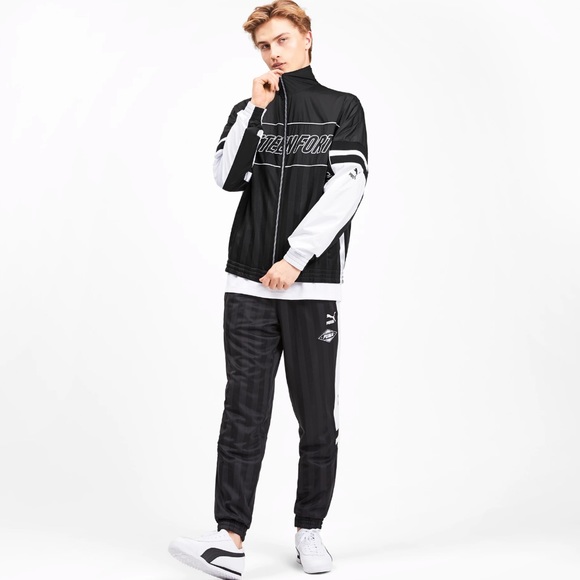 PUMA Logo Colorblock Zip Jacket - Picture 7 of 11